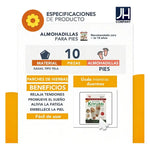 Parches Desintoxicantes Para Pies J.h. Company Y-507 Set 30 Unid Detox Con Bambú