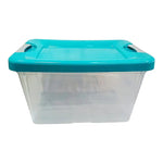 Caja De Plastico Organizadora 14 Litrs Con Broche Vitalplast