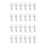 Ganchos De Pared Autoadhesivo Multiuso Colgador 24 Piezas