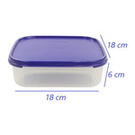 3 Taper Hermeticos De Plastico Contenedor Para Comida Color