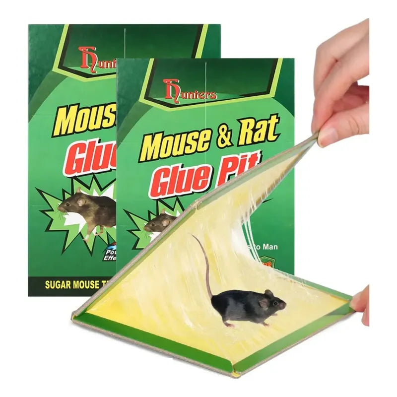 Trampa Ratón Pegajosa Adhesiva X6 Control Atrapa Pegamento