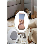 Dispensador Alimento Agua Para Mascota Perros Gatos 900ml