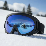 Antiparra De Nieve Lentes Para Ski Y Snowboard Gafas Esquiar Negro Azul