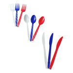 De 20 Pcs Cubiertos Plasticos Para Fechas Patrias Color Set