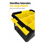 Caja Para Herramientas De Plastico Con Bandeja Organizadora