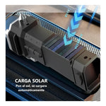 Linterna Táctica 4en1 Emergencia Martillo Seguridad Usb Lint Blanco Negro