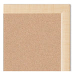 Pizarra Corcho 30x40 Cm Marco De Madera Tablero Notas Pared Marrón Claro