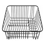 Seca Plato Platera Porta Loza Escurridor Plato Alto Metalico Negro