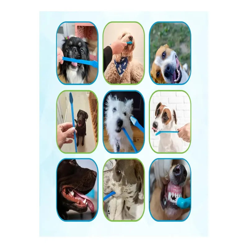 Kit Dental Cream De Higiene Para Perros Limpieza Frescura Vainilla