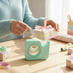 Porta Scotch Dispensador De Cinta Adhesiva Escritorio Verde Pastel