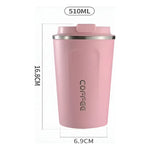 Vaso Térmico Mug Portátil Café Agua Llévalo Contigo Termo