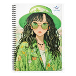 X8 Cuaderno Universitario 100 Hojas Espiral Doble 7mm Diseño Varios
