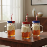 X8 Vaso De Vidrio Con Bombilla Para Celebrar Fechas Patrias Fechas Patrias