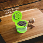 Picador  Cortador  Rallador  De Ajo Vegetales Cocina 2 En 1
