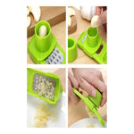 Mini Rallador De Ajo Jengibre Manual Triturador Verde Lima