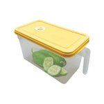 Caja Organizadora Para Refrigerador Con Tapa Y Mango Color