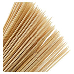 X100 Brochetas De Madera Bambú Brochetas Barbacoa 40 Cm Madera Liso