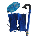 Kit Lentes De Agua Snorkel Gualetas Accesorios De Buceo