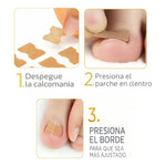 Pack 50 Parches Correctores Reparador De Uñas Encarnadas