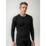 X3 Primera Capa Polera Manga Larga Deportivo Polar Hombre