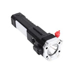 Linterna Táctica 4en1 Emergencia Martillo Seguridad Usb Linterna Rojo Luz Blanco