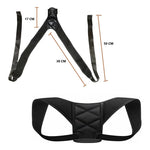 Corrector De Postura De Espalda Acolchada Unisex Ajustable