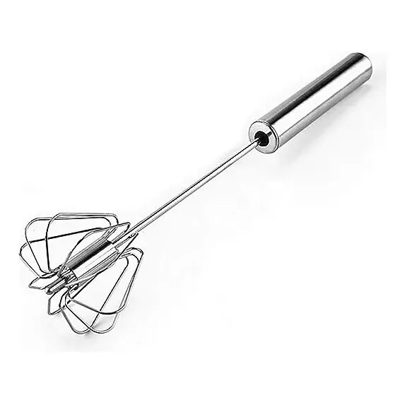 Batidor Mezclador Semiautomático De Resorte Mecánico 26 Cm
