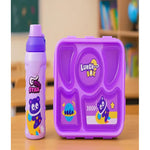 Set Lonchera Taper + Botella Para Jugo Colacion Infantil