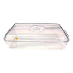 Organizador Bandeja De Acrilico Para Refrigerador Multiusos Transparente Acrilica