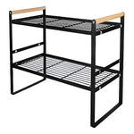 Organizador De Gabinetes De Cocina Estante Escurridor Doble