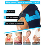 Soporte Hombro Adulto Calidad Manguito Rotador Compresion Negro Unica Ajustable
