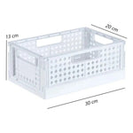 X2 Cestas Organizadoras Plegables Almacenamiento 30x20x13