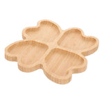 Tabla Para Servir Aperitivos Y Picoteo Picnic Diseño Trebol Madera