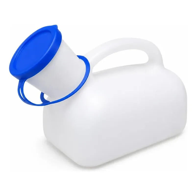 Urinario Con Tapa Masculino Portátil Para Viaje Adulto Mayor Transparente