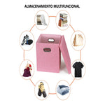 X2 Caja Organizadora Con Tapa De Tela Plegable Mediana