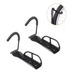 X2 Soporte Porta Bicicleta Para Muralla Colgador Color Negro Negro