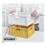 X4 Cestas Organizadoras Plegables Almacenamiento 30x20x13