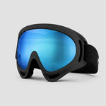 Antiparra De Nieve Lentes Para Ski Y Snowboard Gafas Esquiar Negro Azul