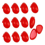 X12 Brillo Labial Frutilla Balsamo Labios Color Transparente Transparente