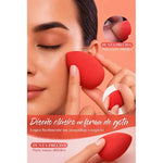 Set 6 Mini Esponjas Para Maquillaje Precision Base Corrector Negro Mini