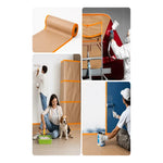 Rollo De Enmascarar Papel Kraf Protector/con Adhesivo 10x20m
