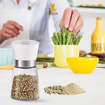 X6 Molinillos De Sal Y Pimienta Grosor Recargables Ajustable