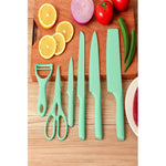 De Cuchillos Acero Inoxidable Juego 6 Piezas Cocina Color