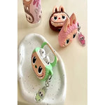 Funda Protectora De Silicona Labubu Mas Auriculares Apple A