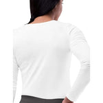 Pack 2 Camisa Polera De Mujer Manga Larga  Fibra De Bambú