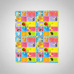 Alfombra Infantil De Letras Animales Y Frutas En Goma Eva Colorido Abecedario Numero Frutas