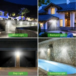 Foco LED Solares Exterior Luz Solar Sensor
