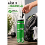 Botella De Agua Cooler Termico Bicicleta Frio/calor 700ml Verde