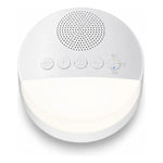 Maquina Ruido Blanco Para Bebe Con Luz Nocturna Sueño Bebe Blanco