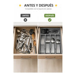 Organizador Cubiertos Utensilios Servicios Cocina 5 Cajones